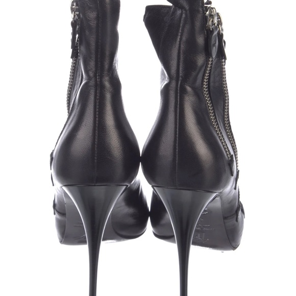 Giuseppe Zanotti Leather Ankle Chelsea Boots - Picture 4 of 5